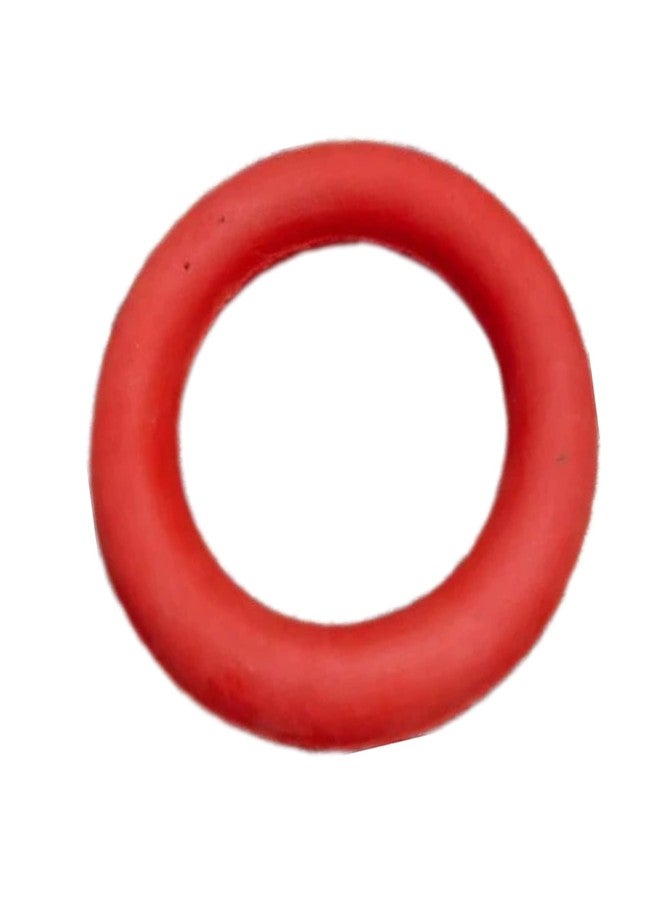 CABRIO Rubber Plain Tennikoit Ring 6 Inches Diameter red Color, Kids Playing, Tennis Ring, Rubber Frisbee (Pack of 1) - Image 2
